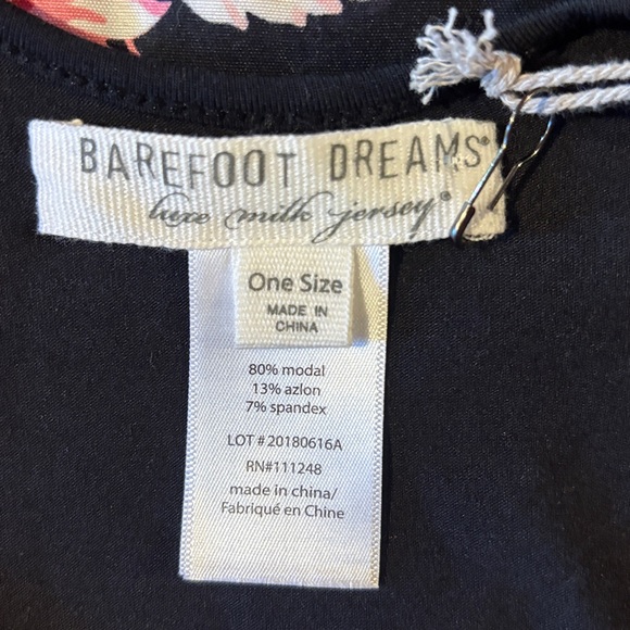 NWT. Barefoot Dreams Luxe Milk Jersey soft, cozy, comfy day to night maxi caftan - Picture 16 of 16